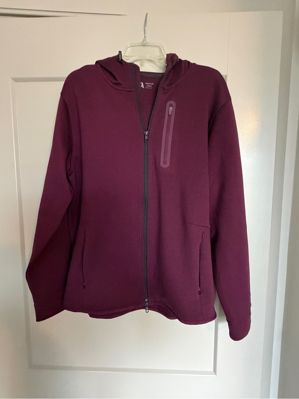 VRST Men’s Pinnacle Fleece full zip hoodie